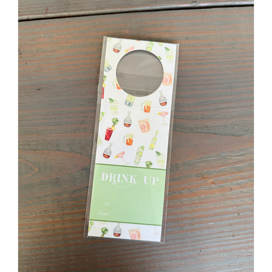 Drink Up Wine Tags, Set of 2 - Sample Extras