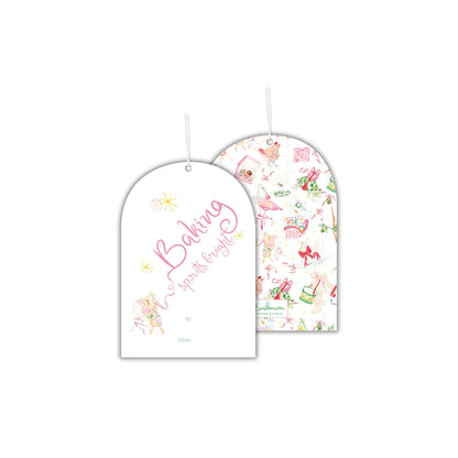Baking Spirits Bright Christmas Tags