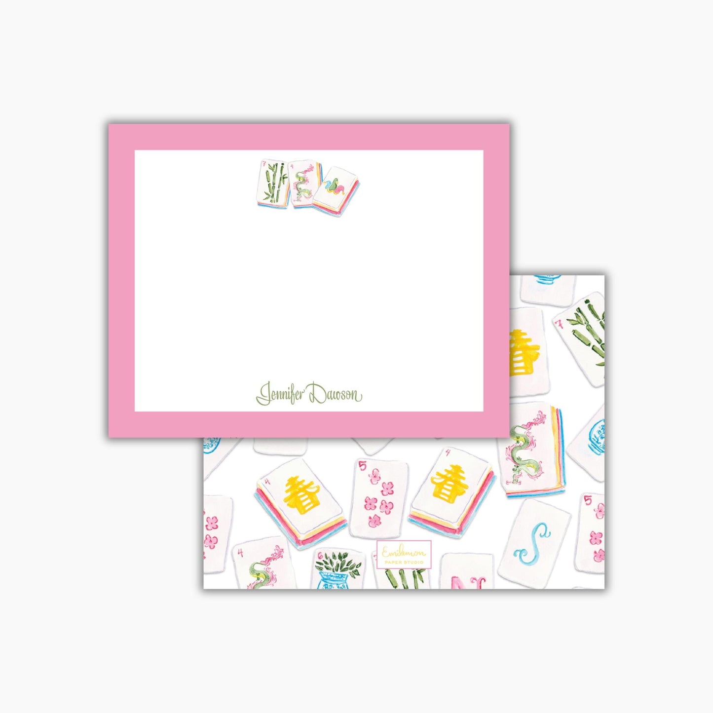 Mahj Notecards