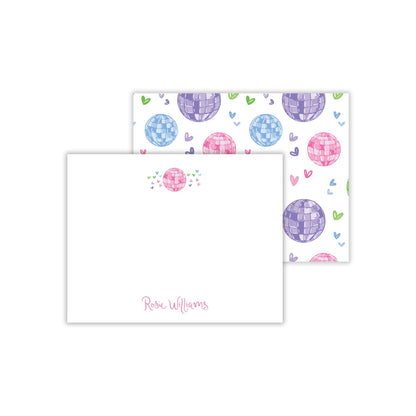 Disco Ball Notecards