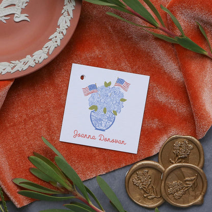 Elegant Americana Enclosure Cards