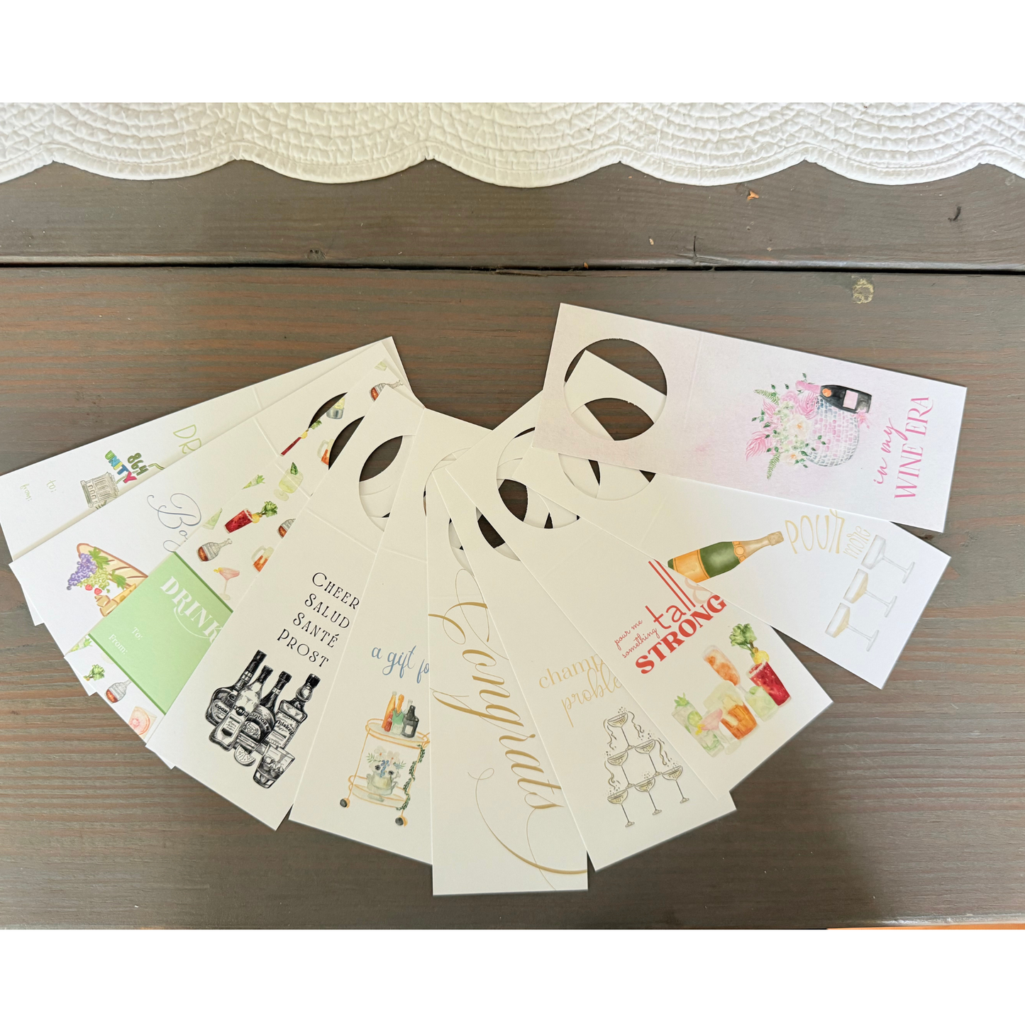 Year-Round Wine Tag Variety Pack, Set of 10 - Sample Extras