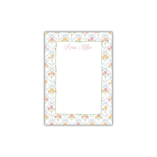 Zinnia Trellis Notepad
