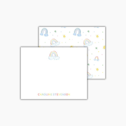 Dainty Rainbows Notecards