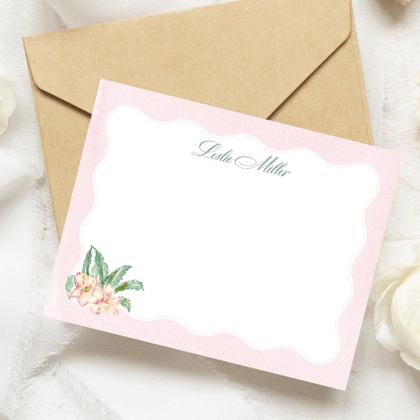 Pink Paradise Notecards