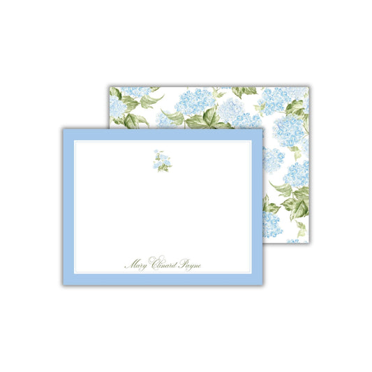 Blue Hydrangeas Notecards