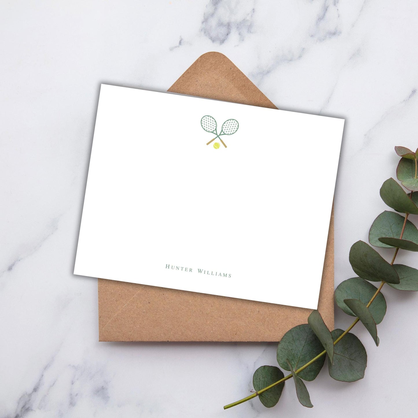 Chic Tennis Notecards