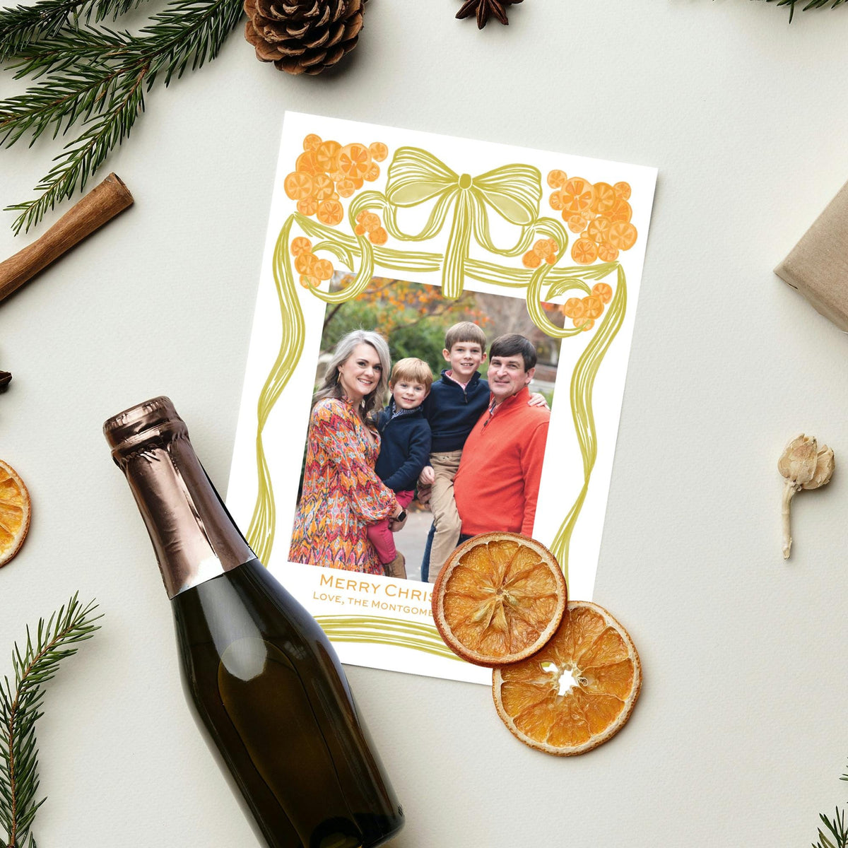 Citrus Squeeze Christmas Card
