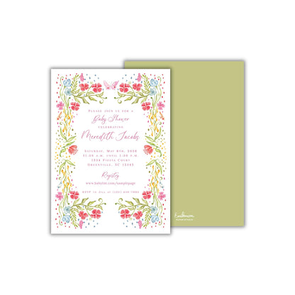 Fiesta Baby Shower Invitation