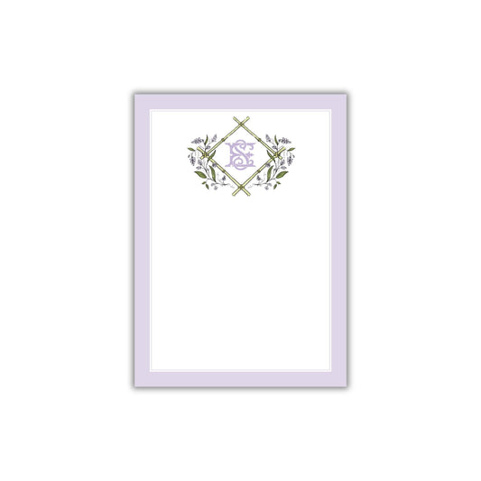 Bobbin Floral Notepad