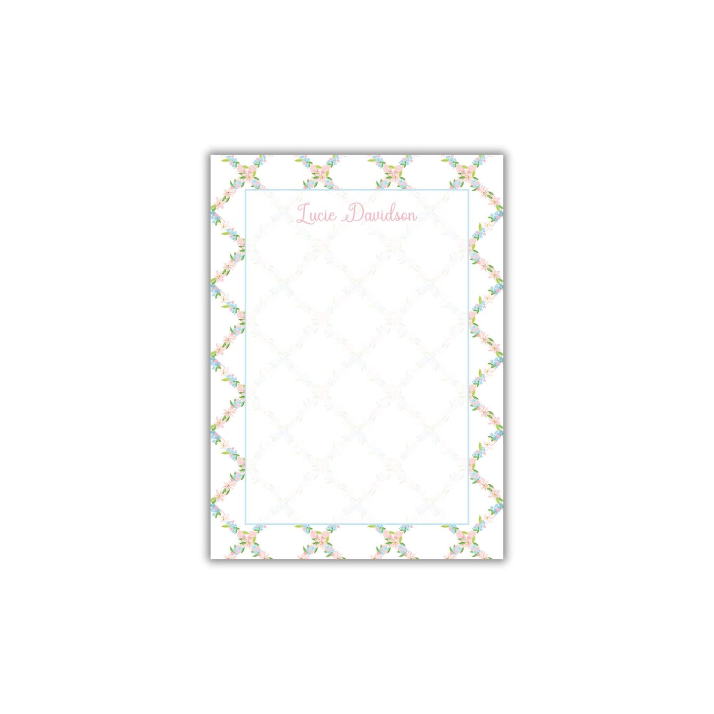 Nell's Blooms Notepad
