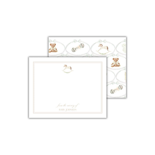 Rocking Horse Notecards - Neutral
