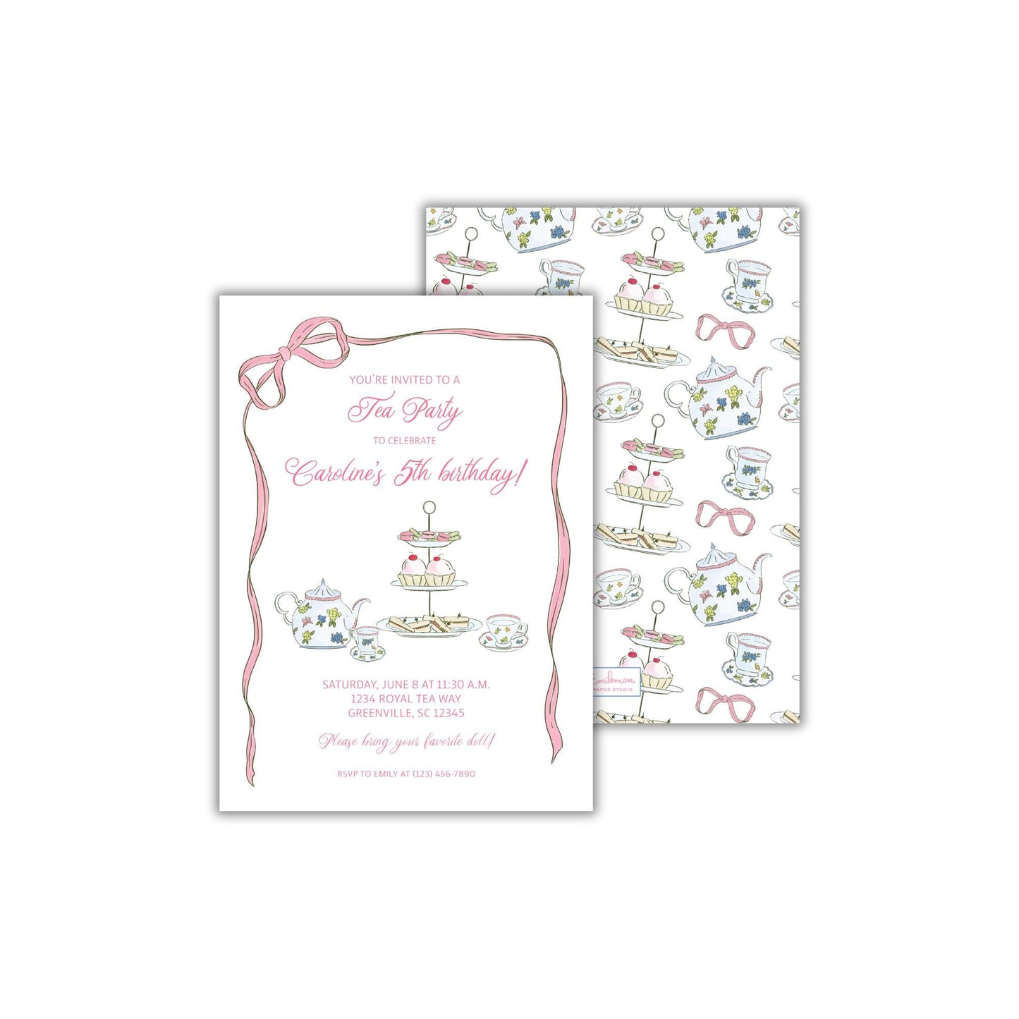 Tea Party Invitation