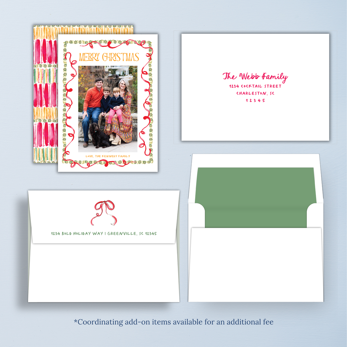 Cin Cin Christmas Card