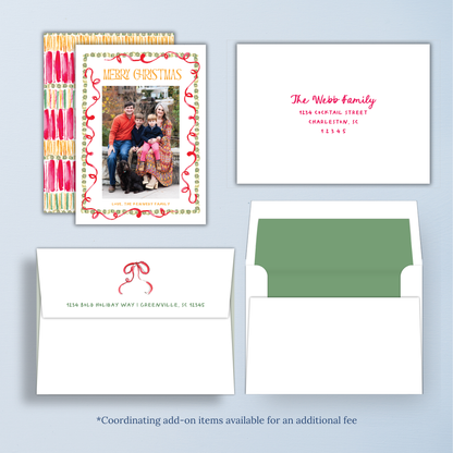 Cin Cin Christmas Card