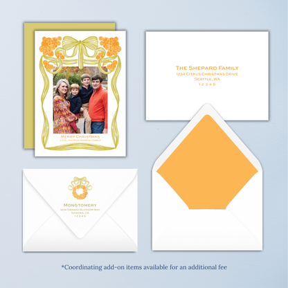 Citrus Squeeze Christmas Card