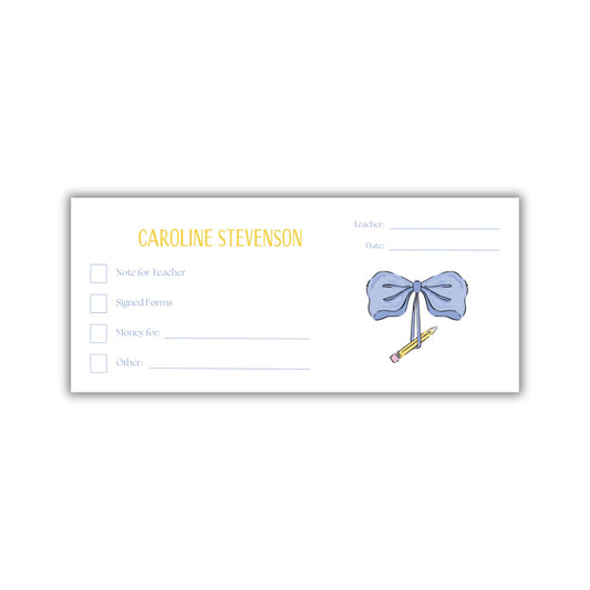 Blue Ribbon Money Envelopes