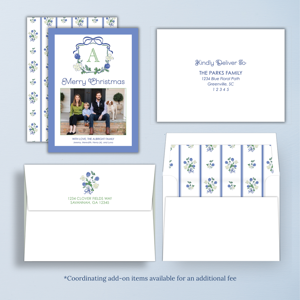 Clover Fields Christmas Card