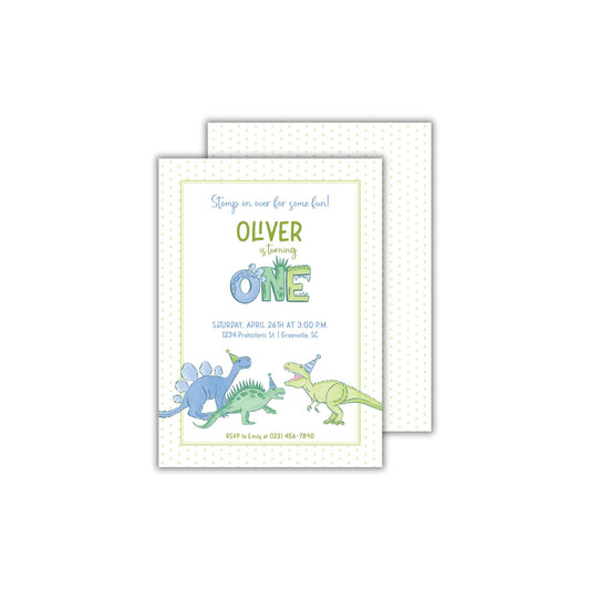 Dinosaur Invitation