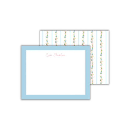 Nell's Blue Blooms Notecards