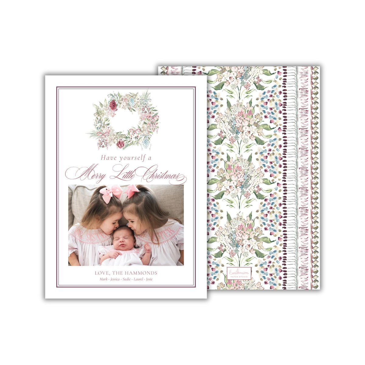Frost and Flora Christmas Card