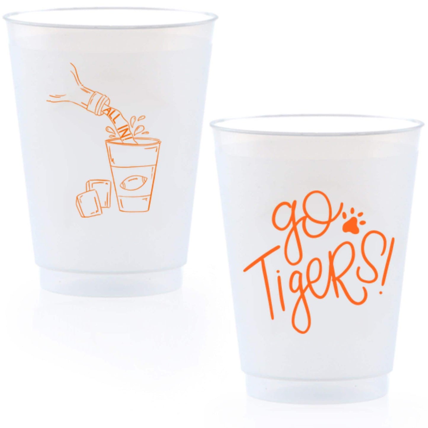 Tiger Football Cups