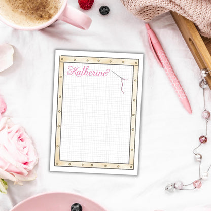 Needlepoint Notepad