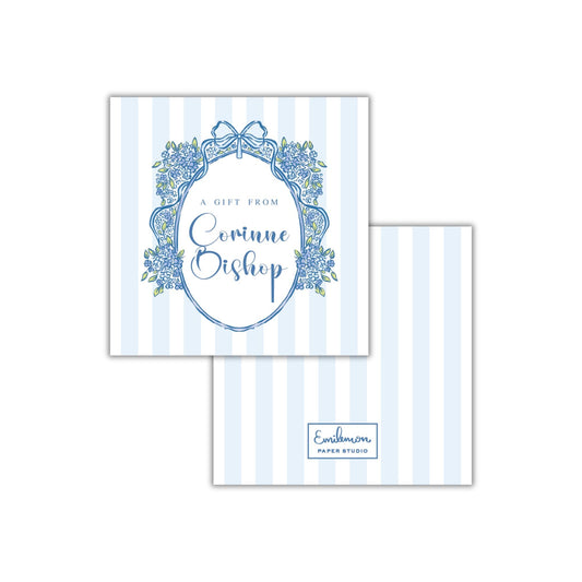 Alexandria Gift Enclosure - Blue