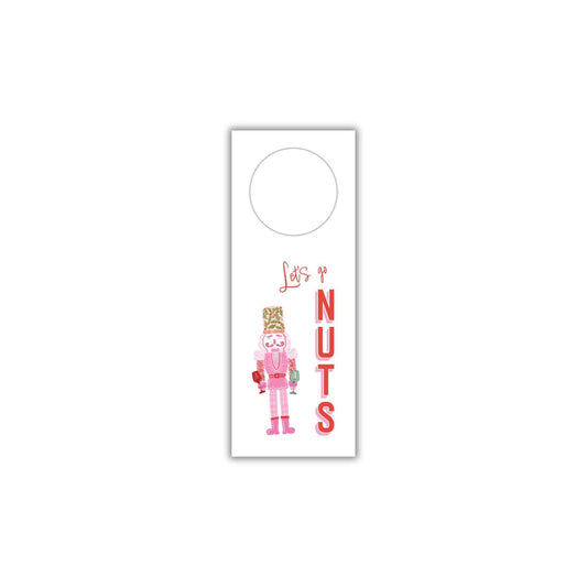 Pink Nutcracker Wine Tags