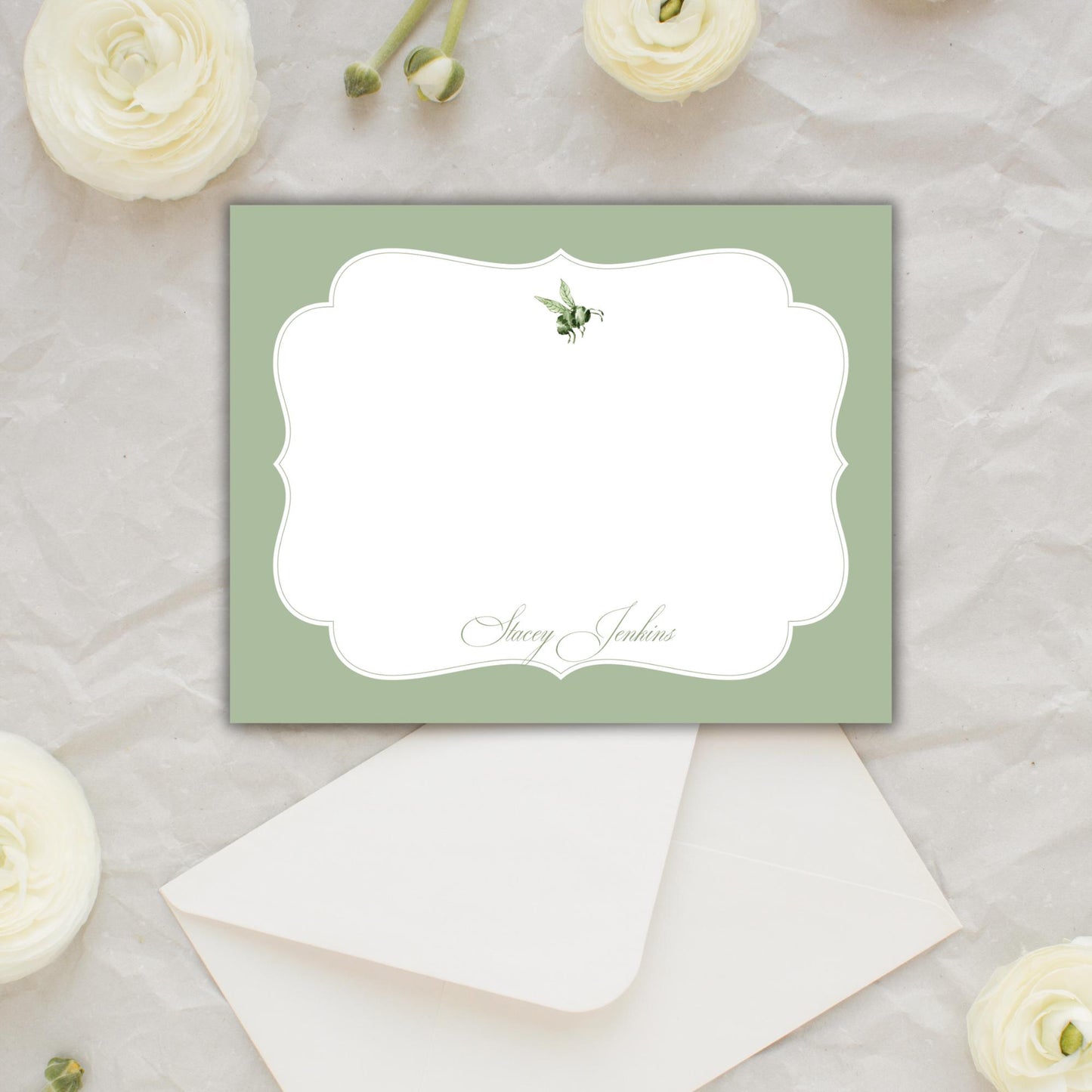 a card with a picture of a bird on it