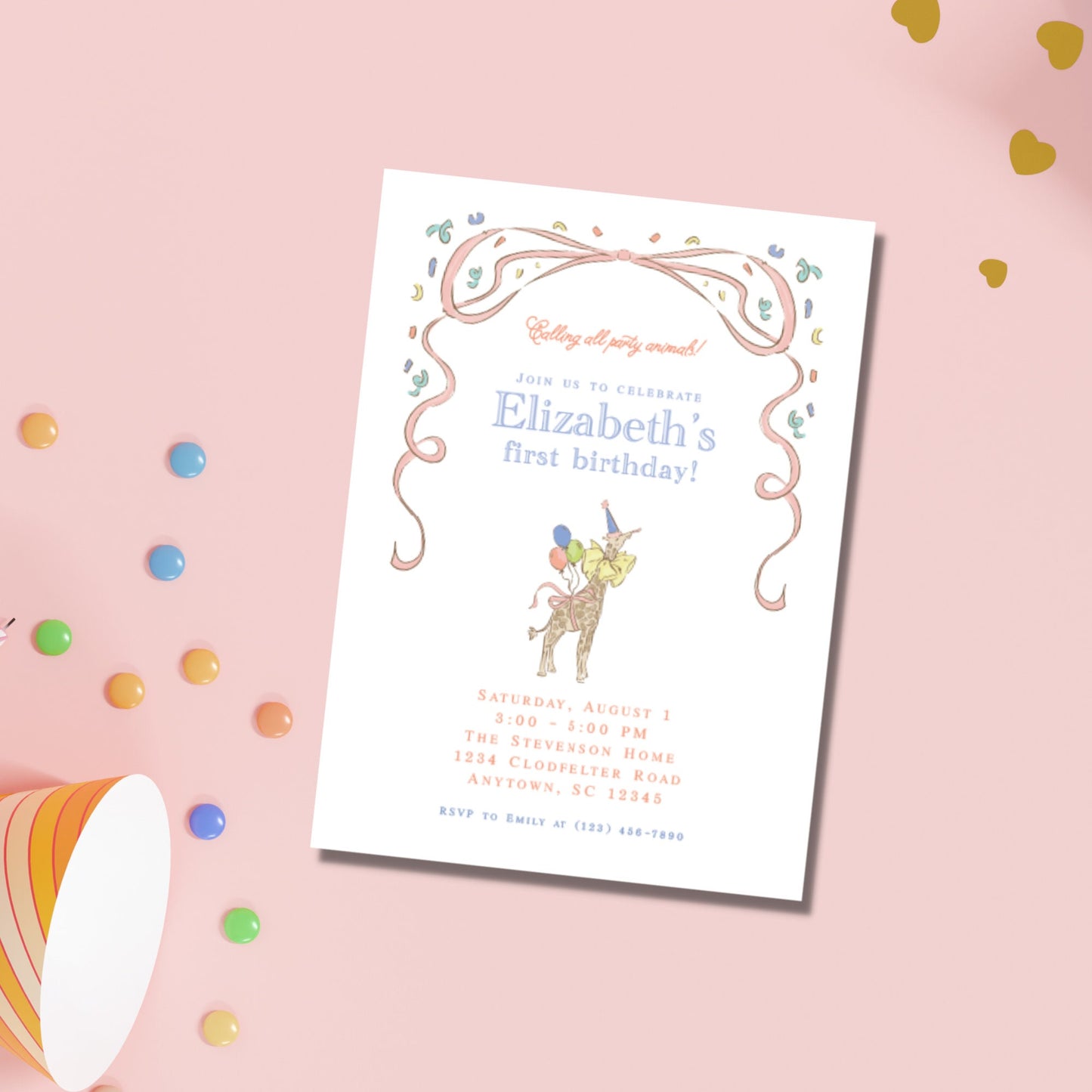 Party Animals Invitation
