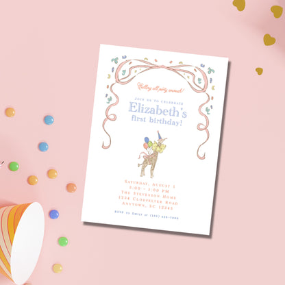 Party Animals Invitation