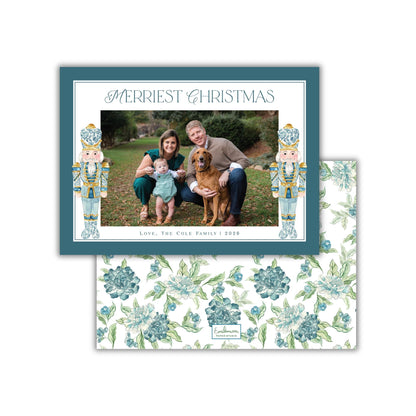 Chinoiserie Nutcracker Christmas Card