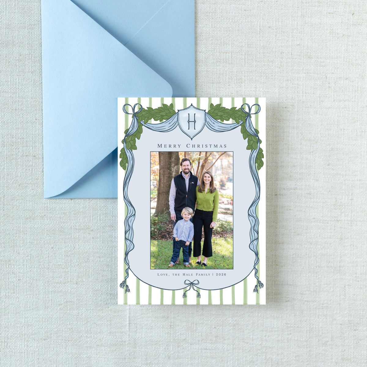 Regal Shield Christmas Card
