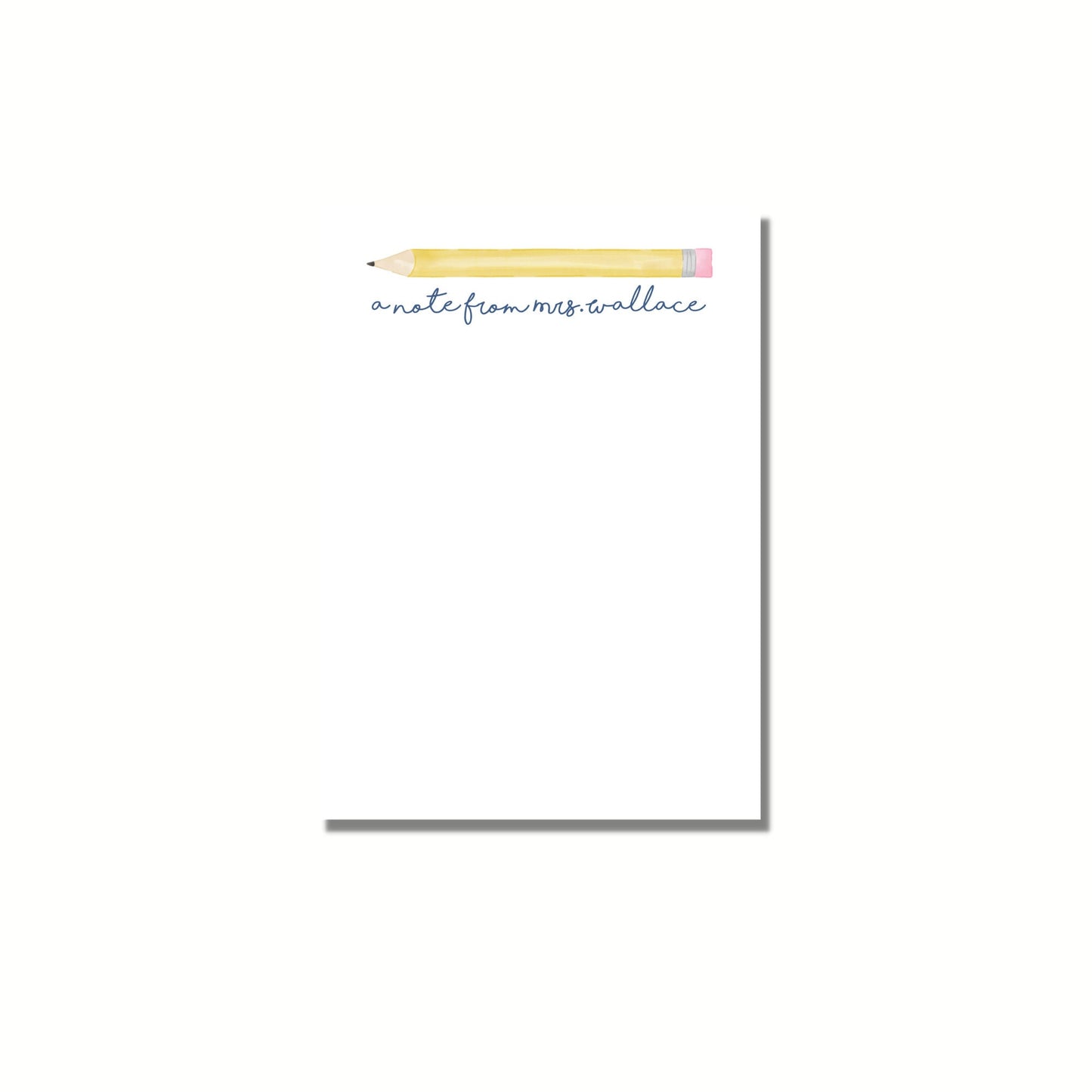 Pencil Notepad