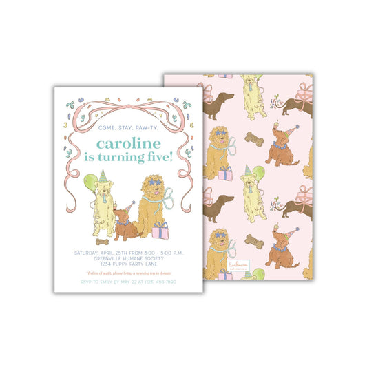 Party Pups Invitation
