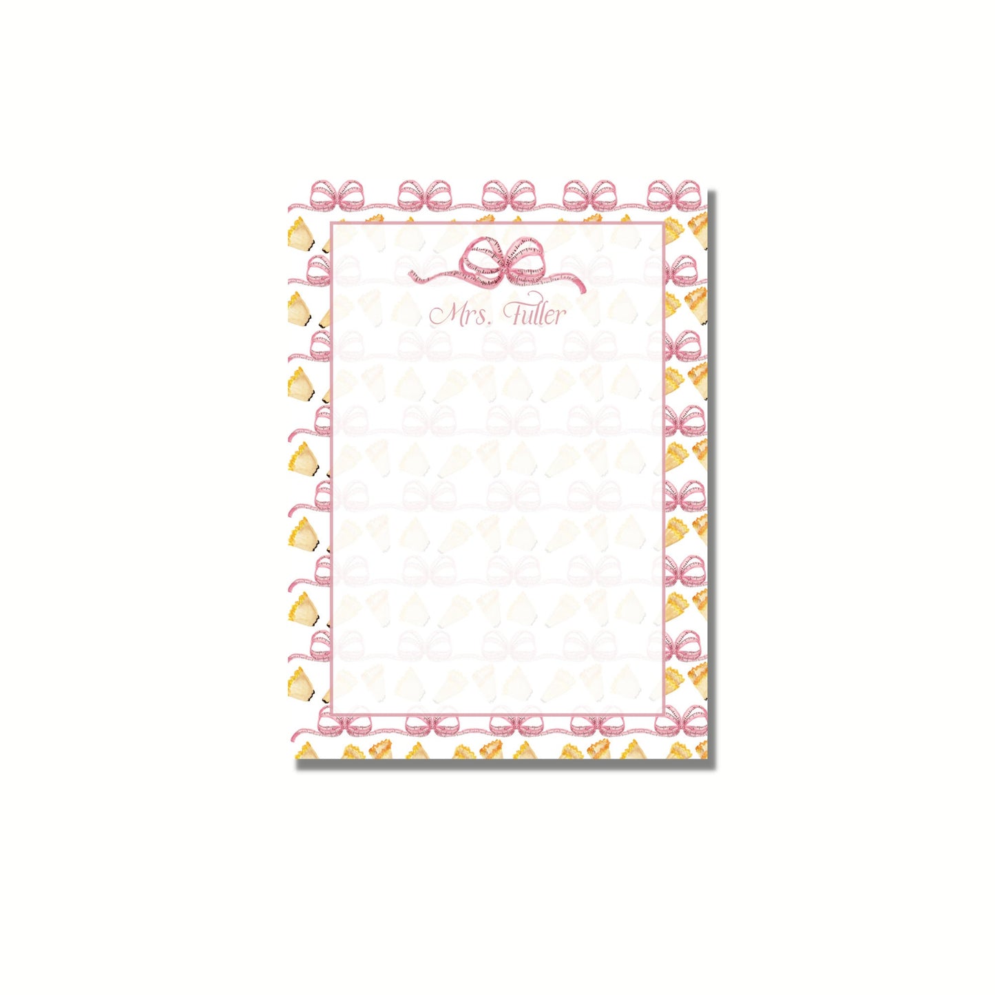 Pencil Shavings Notepad - Pink