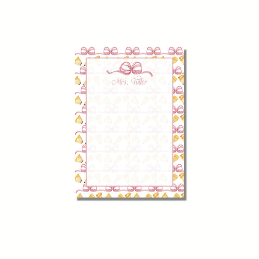 Pencil Shavings Notepad - Pink