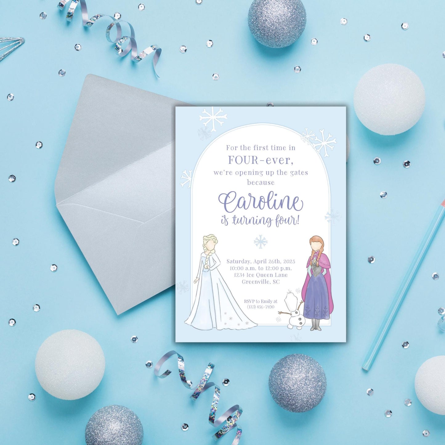Frozen Invitation