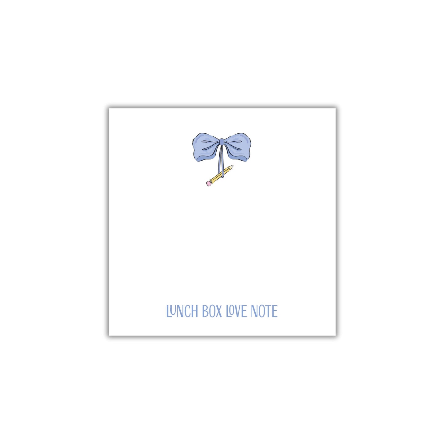 Blue Ribbon Lunch Box Notepad