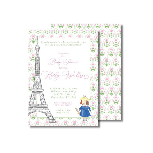 Madeline Baby Shower Invitation