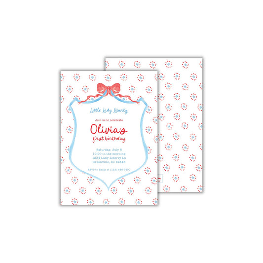 Lady Liberty Invitation