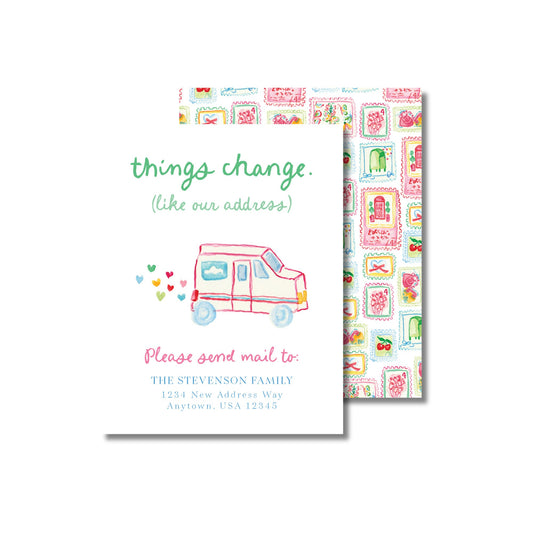 With Love Moving Announcements