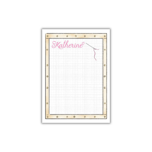 Needlepoint Notepad