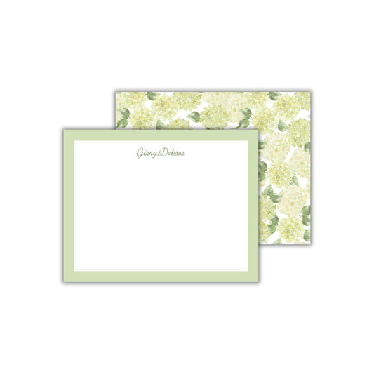 Limelight Hydrangea Notecards
