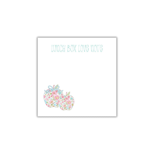 Liberty Apples Lunch Box Notepad