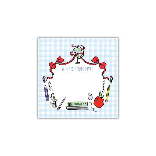 School House Lunch Box Notepad