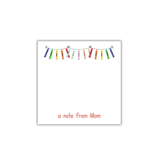 Crayon Lunch Box Notepad