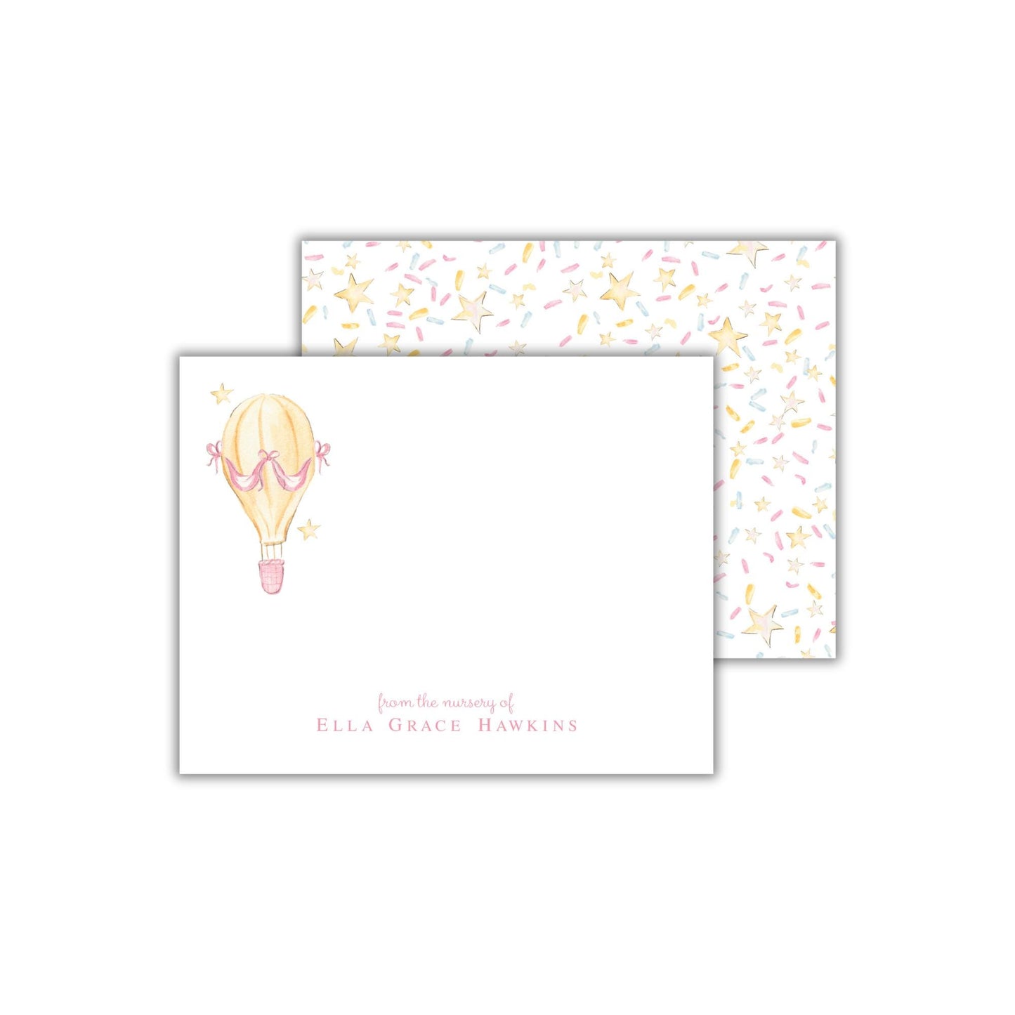 The Places You'll Go Notecards - Pink