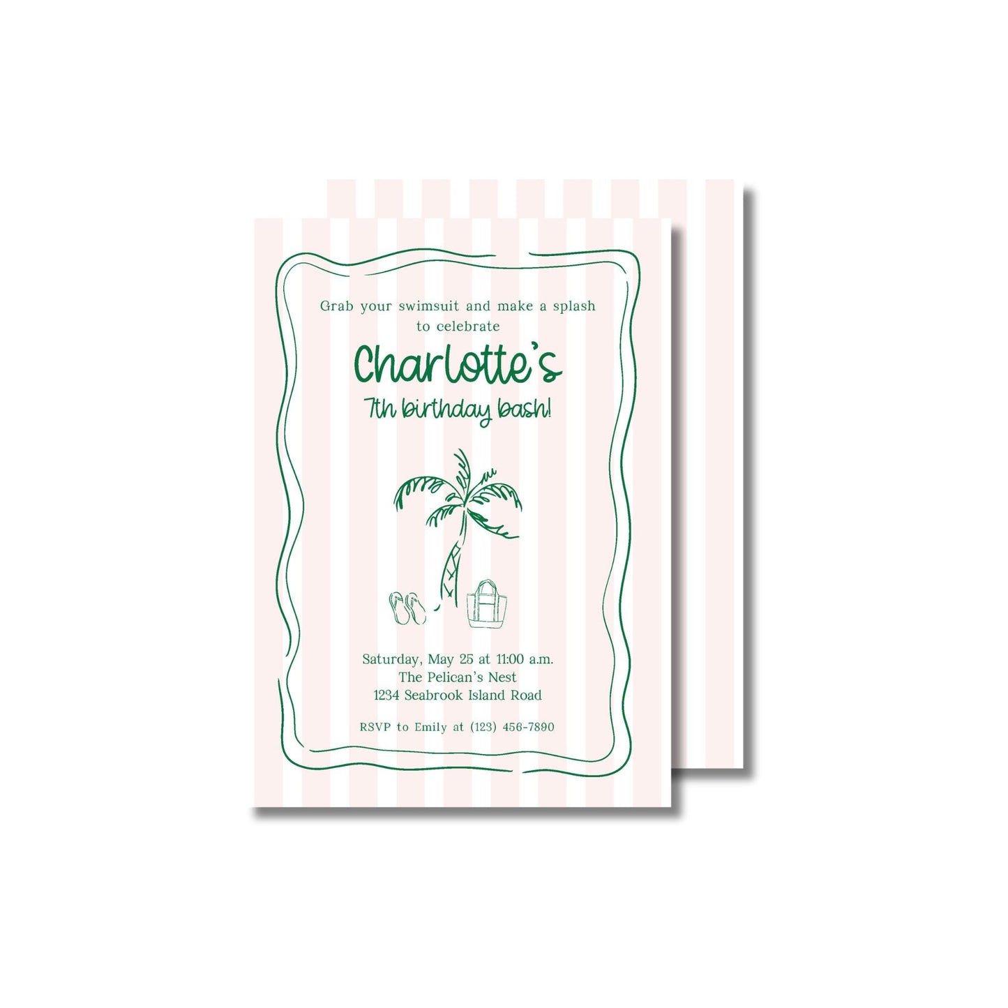 Cabana Invitation